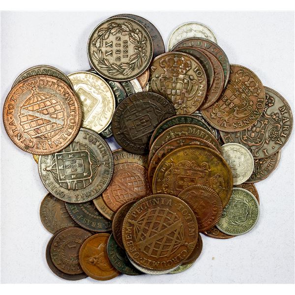 PORTUGAL: LOT of 52 coins