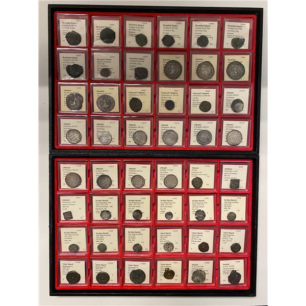 AFRICA AND ASIA: LOT of 94 coins