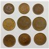 Image 2 : COLOMBIA: Leprosarium Coinage, LOT of 9 AE tokens