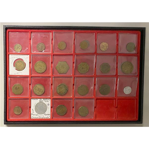 GUATEMALA: LOT of 25 tokens