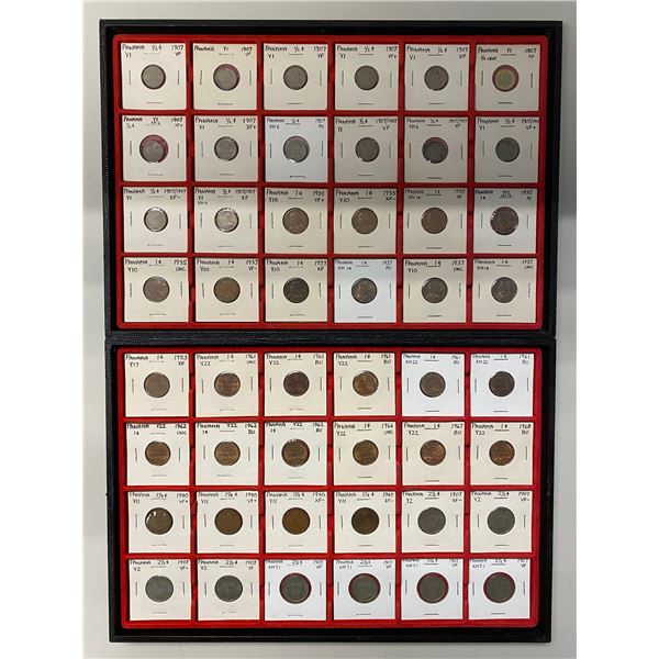 PANAMA: LOT of 104 coins