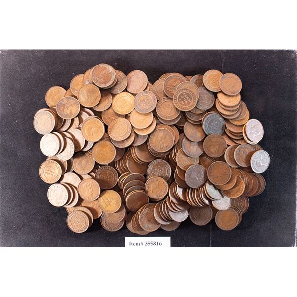 AUSTRALIA: LOT of 303 coins