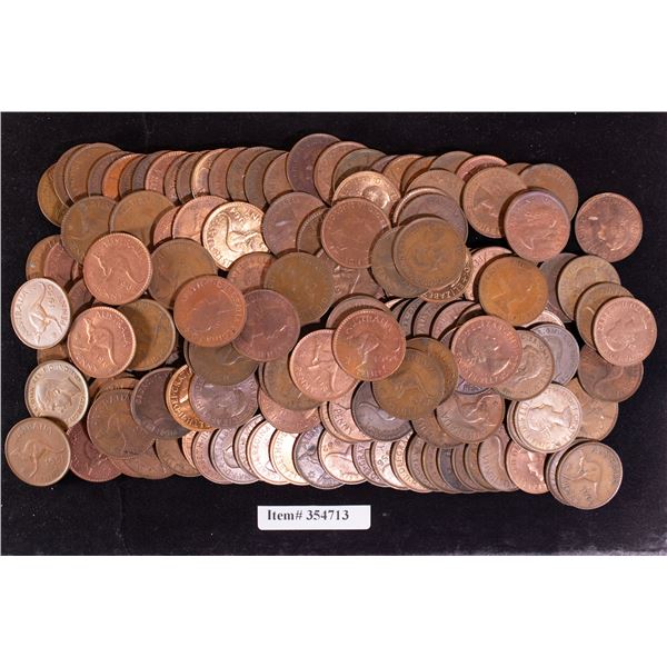 AUSTRALIA: LOT of 171 coins