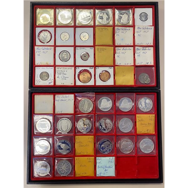 OCEANIA: LOT of 52 coins