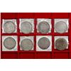 Image 1 : EGYPT: Hussein Kamel, 1914-1917, LOT of 8 AR 20 piastres