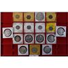 Image 1 : EGYPT: Farouk, 1936-1952, LOT of 17 silver coins