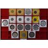Image 2 : EGYPT: Farouk, 1936-1952, LOT of 17 silver coins