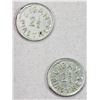 Image 2 : LEBANON: LOT of 2 coins