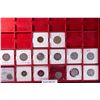 Image 2 : CHINA: LOT of 14 machine-struck coins
