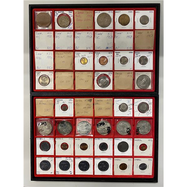 WORLDWIDE: LOT of 217 coins
