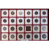 Image 2 : WORLDWIDE: LOT of 64 coins