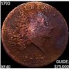 Image 1 : 1793 Chain Cent NEARLY UNCIRCULATED