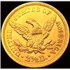 Image 2 : 1861 $2.50 Gold Quarter Eagle CHOICE BU