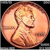 1955/55 DDO Wheat Cent CHOICE BU RD