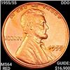 1955/55 DDO Wheat Cent CHOICE BU RD