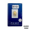 PAMP 1G Gold Bar