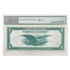 Image 2 : 1918 $1 FRBN KANSAS CITY, MO PMG UNC-64EPQ