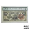 Image 1 : 1886 $10 "TOMBSTONE" SILVER CERT PMG FINE-15