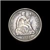 1872 Seated Liberty Half Dime LIGHTLY CIRCULATED