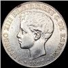Image 1 : 1897 Silver 1 Peso Spain-Philippines HIGH GRADE