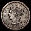 1853 Braided Hair Large Cent CHOICE AU