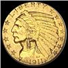 1911 Indian Head Half Eagle $5 Gold LIGHTLY CIRCULATED
