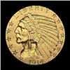 1914-S Indian Head $5 Gold Half Eagle LIGHT CIRC