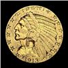 1913-S Indian Head Gold Half Eagle $5 LIGHT CIRC