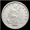 1861 Seated Liberty Quarter CHOICE BU