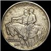 1925 Stone Mountain Silver Half Dollar NEARLY UNCIRCULATED