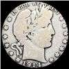 1914-S Silver Barber Half Dollar NICELY CIRCULATED