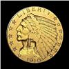 1910 Indian Head $5 Gold Half Eagle LIGHTLY CIRCULATED