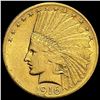 1916-S Indian Head $10 Eagle Gold Coin NEARLY UNCIRC