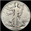 1938-D Silver Half Dollar Walking Liberty LIGHTLY CIRCULATED