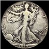 1938-D Silver Walking Liberty Half Dollar LIGHTLY CIRCULATED