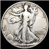 1938-D Silver Half Dollar Walking Liberty LIGHTLY CIRCULATED