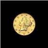 Image 1 : 1852 Gold $1 Type 1 UNCIRCULATED