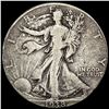 1938-D Silver Half Dollar Walking Liberty LIGHTLY CIRCULATED