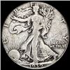 1939 Silver Half Dollar Walking Liberty LIGHTLY CIRCULATED