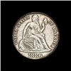 1886-S Silver Seated Liberty Dime NEARLY UNCIRCULATED