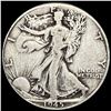 1945-D Silver Half Dollar Walking Liberty LIGHTLY CIRCULATED