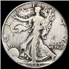 1943-D Silver Walking Liberty Half Dollar LIGHTLY CIRCULATED