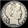 1909 Silver Barber Half Dollar NICELY CIRCULATED