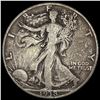 1938-D Silver Walking Liberty Half Dollar LIGHTLY CIRCULATED
