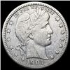1901-O Barber Quarter  LIGHTLY CIRCULATED