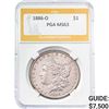 1886-O Morgan Silver Dollar PGA MS63