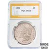 1891 Morgan Silver Dollar PGA MS63