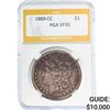 1889-CC Morgan Silver Dollar PGA VF35