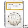 1927-S Silver Peace Dollar PGA MS63