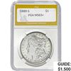 1889-S Morgan Silver Dollar PGA PGA MS63+